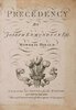 Another image of Precedency by Joseph Edmondson Esq. Mowbray Herald. by EDMONDSON, Joseph.