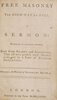 Another image of Free masonry the high-way to hell. A sermon: wherein is clearly proved, both from reason and scripture, that all who profess these mysteries are in a state of eternal damnation. by (FREEMASONRY).