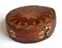 A French gilt tooled morocco box. by BOX.
