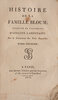 Another image of Histoire de la Famille Bloum; traduit de lallemend... par le traducteur des Trois Nouvelles. by LAFONTAINE, Auguste.