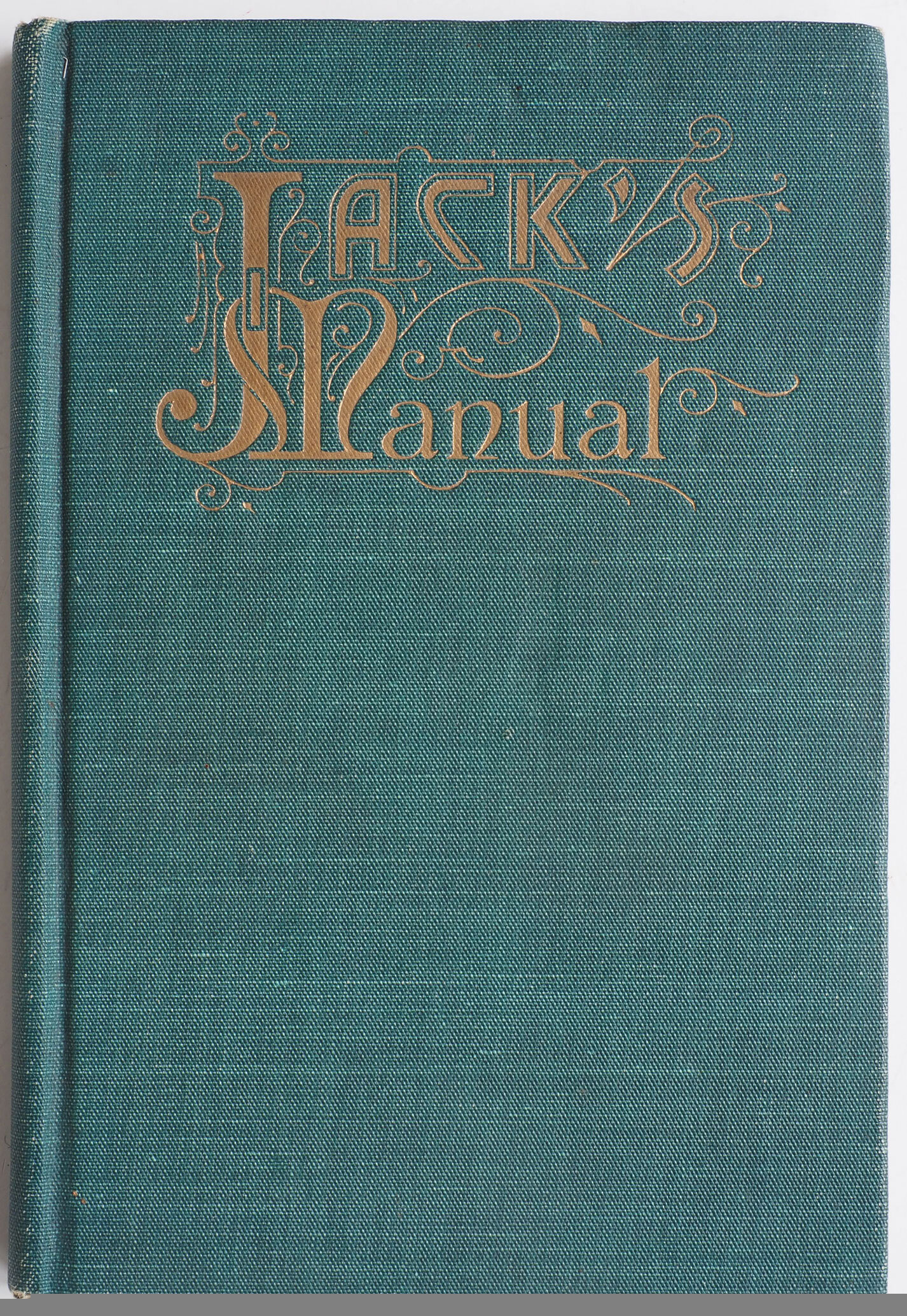 Jack’s Manual on the Vintage and Production, Care and Handling