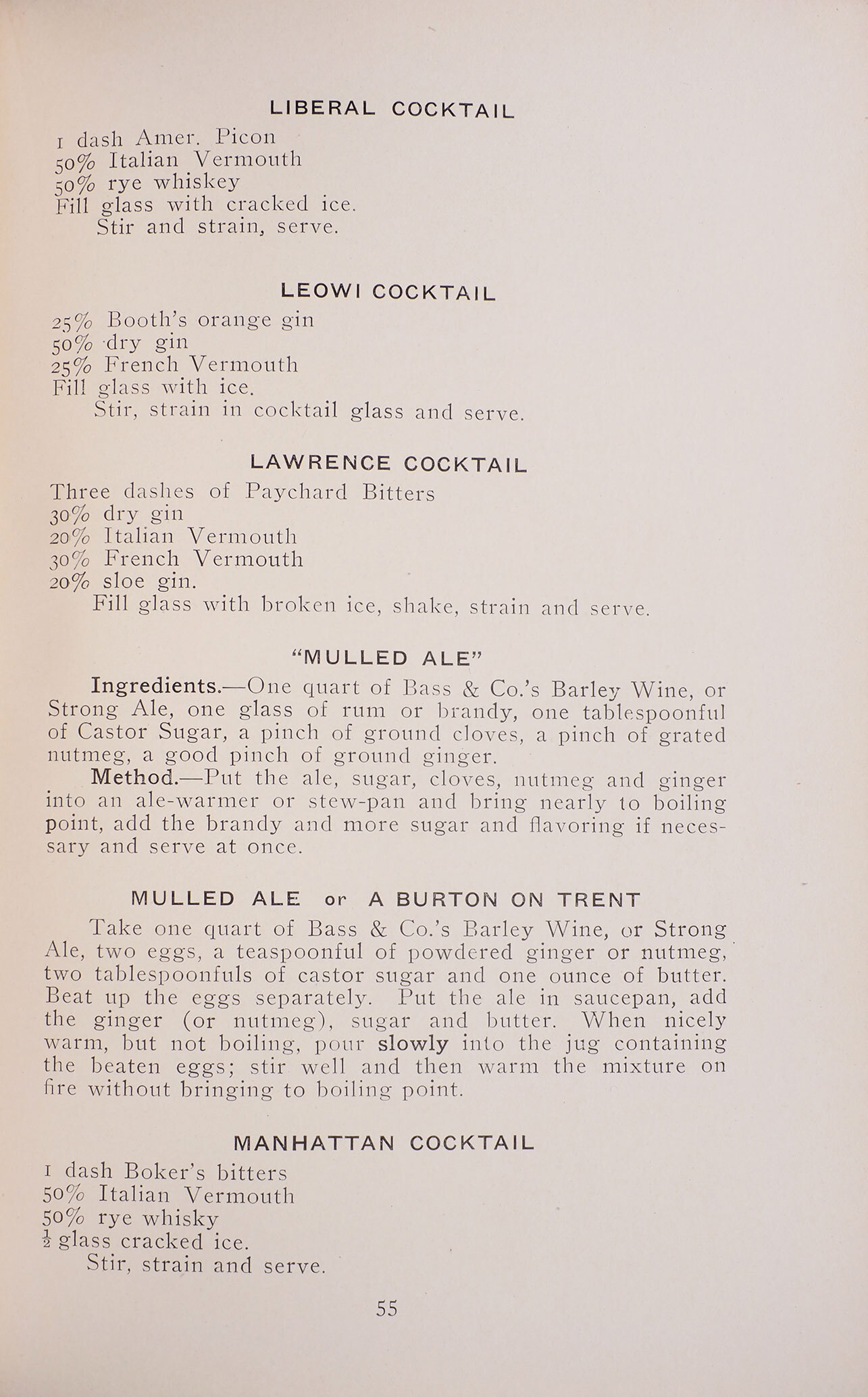 Jack’s Manual on the Vintage and Production, Care and Handling