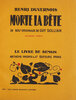 Another image of Morte la Bète... La Fugue — Un Soir de pluie... ouvrage inédit. by DUVERNOIS, Henri. Guy DOLLIAN, illustrator.