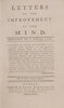 Another image of Letters on the Improvement of the Mind. Addressed to a young Lady... in two volumes. by CHAPONE, Hester.