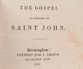 Another image of The Gospel According to Saint John. by (MINIATURE).