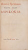 Another image of De studio militari, libri quatuor. Iohan. de Bado Aureo, Tractatus de armis. Henrici Spelmanni Aspilogia. Edoardus Bissæus. E codicibus mss. primus publici juris fecit, notisque illustravit. by UPTON, Nicholas.