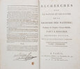 Another image of Recherches sur la nature et les causes de la richesse des nations... deuxième édition, revue et considérablement corrigée. by SMITH, Adam. Jean-Antoine ROUCHER, translator.