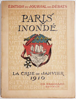 Paris inondé. La crue de Janvier 1910. Introduction historique et notes sur la récente inondation. 207 planches et figures en phototypie. by [GREAT FLOOD OF 1910.]