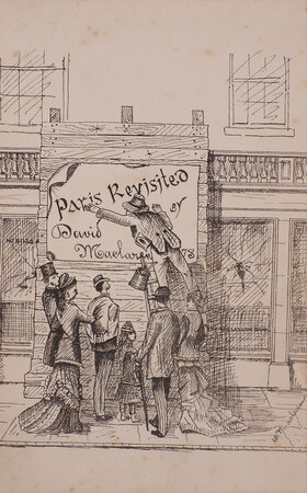 Paris revisited. (Reprinted from the “Dundee Courier & Argus” for private circulation.) by [MACLAREN, David].