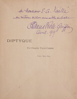 Diptyque. by VIELÉ-GRIFFIN, Francis.
