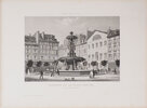 Another image of Collection de vues de Paris prises au daguerréotype gravures en taille douce sur acier by CHAMOÜIN, [Jean Baptiste Marie].