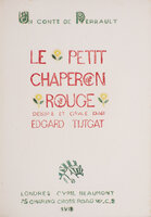 Le Petit Chaperon rouge. by TIJTGAT [or TYTGAT], Edgard, illustrator. Charles PERRAULT.