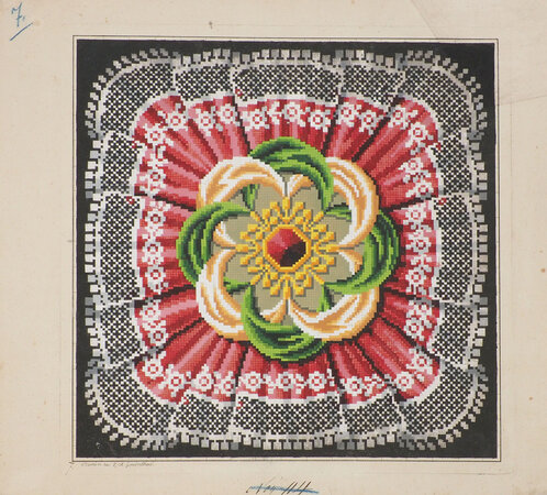 [Needlework pattern]. by (BERLIN WORK).