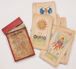 Another image of Le Livre de Thot comprenant les 22 Arcanes du Tarot. Dessinés à l’usage des Initiés sur les indications de Stanislas de Guaita par Oswald Wirth. by (TAROT). Stanislas de GUAITA and Oswald WIRTH.