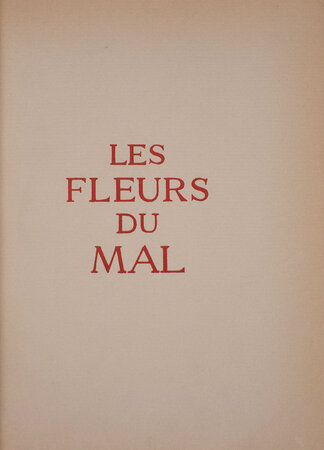 Les Fleurs du Mal by LYDIS, Mariette. BAUDELAIRE, Charles.