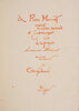 Another image of Le premier [second...; troisième] Livre des cachets, marques et monogrammes... by AURIOL, George.
