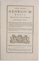 An Act for settling and securing a certain Annuity on Horatio Nelson Lord Nelson, and the two next persons to whom the Title of Baron Nelson of the Nile, and Burnham Thorpe in the County of Norfolk, shall descend, in Consideration of the eminent service performed by the Said Horatio Nelson Lord Nelson, to His Majesty and the Publick. 17 December 1798. by (NELSON, Horatio, Lord).