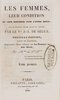 Another image of Les femmes, leur condition et leur influence dans l'ordre social, chez les différens peuples anciens et modernes.... Nouvelle édition, ornée de gravures, augmentée d'un volume sur les femmes au XIXe siècle, par Mme de St. El**. by SÉGUR, Louis]-Philippe, Comte de and [Maria VERSFELT known as] Ida SAINT-ELME [vol. 4].