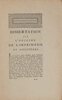 Another image of Dissertation sur l’origine de l'imprimerie en Angleterre, by MIDDLETON, Conyers. D. G. IMBERT, translator.