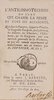 Another image of L’Antiloimotechnie; ou, L’Art qui chasse la peste et tous ses accidents, qui sont le pourpre, la petit verolle, la rougeolle pourprée, la dysenterie, les bubons... par une methode generalle de la medecine, & par un remede experimenté... by FOURNIER, [Denis].