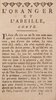 Another image of L’Oranger et l’abeille, conte suivi de Florine, reine de l’Isle des fleurs, cont... by (CHAPBOOK). [AULNOY, Marie-Catherine Le Jumel de Barneville, baronne d’].