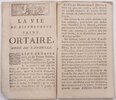 Another image of La Vie de St. Ortaire. [La Vie bienheureux saint Ortaire, abbé de Landelle. by (CHAPBOOK).