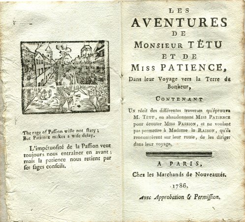 Les Monsieur Tétu et de Miss Patience, dans leur voyage vers la terre du bonheur... by (CHAPBOOK).