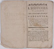 Another image of L’Histoire du fameux Gargantua [half-title]. by (CHAPBOOK).