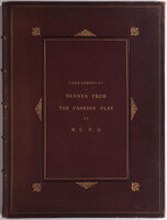 Oberammergau. Scenes from the Passion Play. A Set of twenty-four Plates. by [DAWKINS], M. C. S.