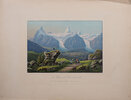 Another image of [Four hand-coloured aquatint views]. by (SWITZERLAND). DIKENMANN, R., publisher.