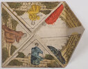 Another image of [Folding baptismal certificate]. by (TAUFBRIEF).