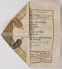 Another image of [Folding baptismal certificate]. by (TAUFBRIEF).