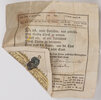 Another image of [Folding baptismal certificate]. by (TAUFBRIEF).