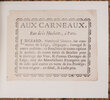 Another image of [Handbill. by (WINE). LIÉGEARD, ‘Marchand Mercier’.