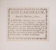 Another image of [Handbill. by (WINE). LIÉGEARD, ‘Marchand Mercier’.