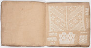 Another image of Modèles de dentelles au crochet appartenant a [?]A. Nicoll. by (LACE). NICOLL.