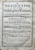 Another image of A Description of New Philosophical Furnaces, or A new Art of Distilling, divided into five parts. Whereunto is added a Description of the Tincture of Gold, Or the true Aurum Potabile; Also The First part of the Mineral Work. Set forth and published for the sakes of them that are studious of the Truth.... Set forth in English by J[ohn] F[rench]. D.M. by GLAUBER, Johann Rudolph (1604-70) aka John Rudolph Glauber