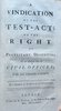 Another image of A collection of pamphlets on the Corporation and Test Acts 1732 - 1736 by VARIOUS