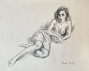 Another image of Nude drawings of Jennifer Knight-Barnard. Made in Chelsea, London from Life during 1955, 1956 & 1957. by MARTIN, Frank (1921-2005)