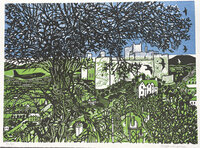 Conwy Castle. by GWASG GREGYNOG. GRAHAM, Rigby, 1931-2015.