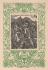 Another image of Vineyard. Wood engraving for a Company Christmas card for James Hawker & Co. by BUCKLAND WRIGHT, John. JAMES HAWKER & CO., PLYMOUTH.