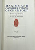 Another image of Maxims and Considerations of Chamfort. by GOLDEN COCKEREL PRESS. POWYS MATHERS, E.