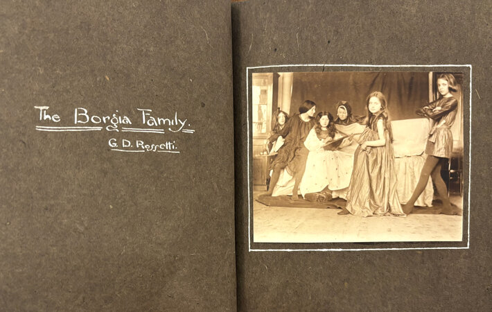 Photographic recreations of famous works of art. by [A.K.W.]