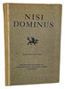 Another image of Nisi Dominus. by ST. DOMINIC'S PRESS. GILL, Eric & PEPLER, Hilary.