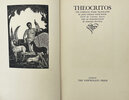 Another image of Theocritus: The Complete Poems, translated by Jack Lindsay. by FANFROLICO PRESS. LINDSAY, Jack.