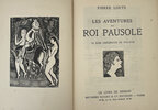 Another image of Les Aventures du Roi Pausole. by FOUJITA. LOUYS, Pierre.