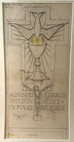 Design for Monumental Tombstone - 1909. by GILL, Eric.