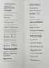 Another image of Cahier Classification Historique Caractères Typographique Occidentaux. by CAINE, Michael. PETROPOLIS EDITIONS