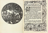 La Legende de Saint Julien L'Hospitalier. by ERAGNY PRESS. FLAUBERT, Gustave.