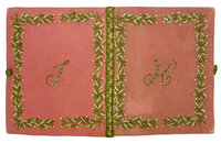 Floral Emblems. by TOD, Helen T. NEEDLEWORK BINDING.
